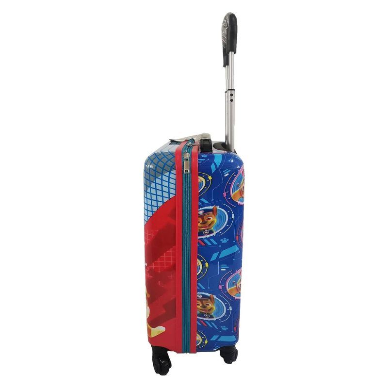 Fast Forward Paw Patrol Luggage for Kids 20 Inches Hard-Sided Tween Spinner Carry-On Kids Suitcase, Lightweight