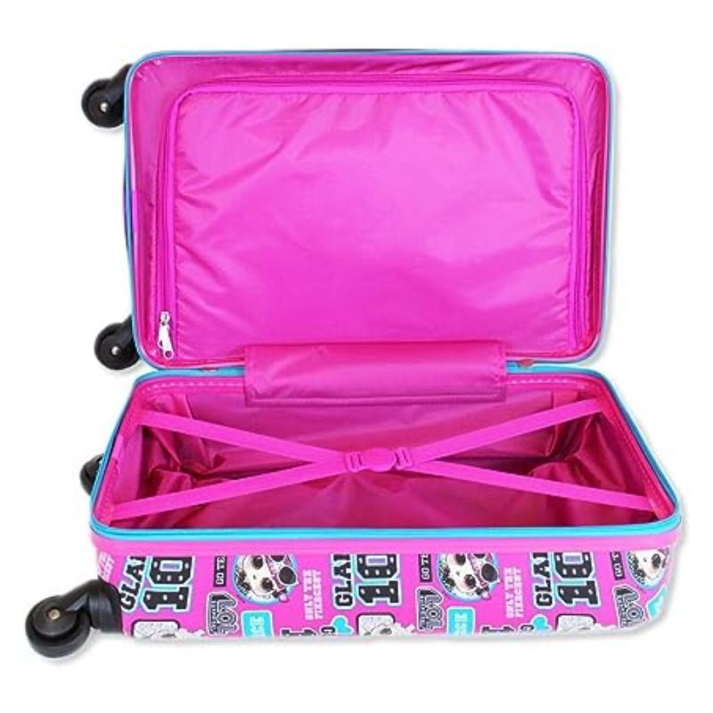 Fast Forward Kids licensed Hard-side Spinner Luggage (LOL 20 Inch)