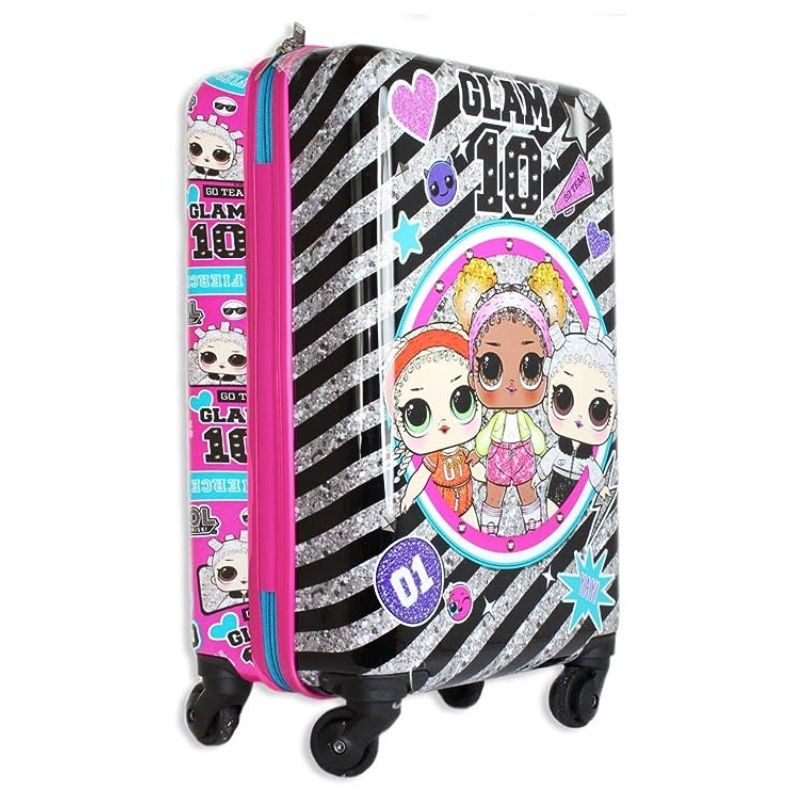 Fast Forward Kids licensed Hard-side Spinner Luggage (LOL 20 Inch)