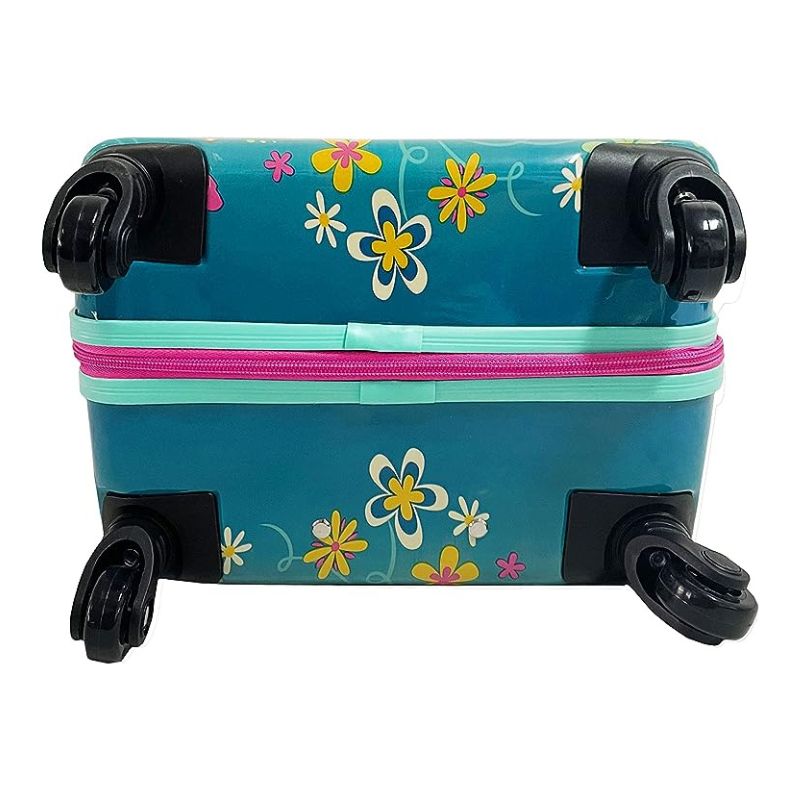 Fast Forward Encanto Luggage, Kid Suitcases for Toddlers, 20 Inch Hard-Sided Tween Spinner Luggage for Girls, Kids Carry-On Luggage with Wheels