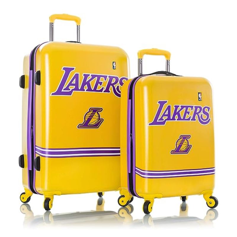 HEYS AMERICA National Basketball Association Officially Licensed Wheeled Luggage Los Angeles Lakers 21", 26"
