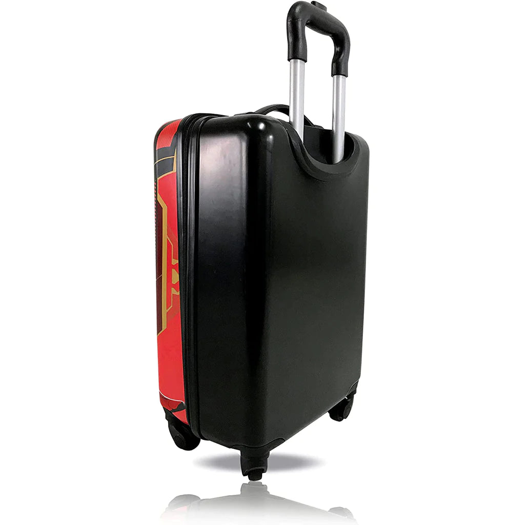 Spiderman No Way Home Hard-Sided Tween Spinner Luggage 20 Inches Carry-On Travel Trolley Rolling Suitcase for Kids