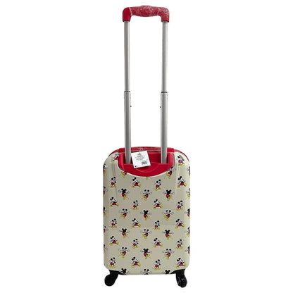 Fast Forward Mickey Mouse Luggage, Kid Suitcases for Toddlers, 21 Inch Hard-Sided Tween Spinner Luggage for Boy, Kids Carry-On Luggage with Wheels