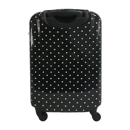 Fast Forward Minnie Mouse Luggage Hard Side Tween Spinner Rolling Suitcase for Kids Carry-On Travel Trolley - 21 Inch