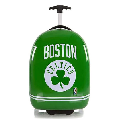 HEYS AMERICA National Basketball Association Officially Licensed Wheeled Luggage Boston Celtics 18-Inch