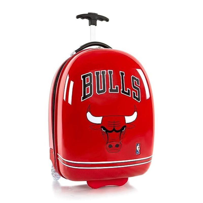 HEYS AMERICA National Basketball Association Officially Licensed Wheeled Luggage Chicago Bulls18-Inch