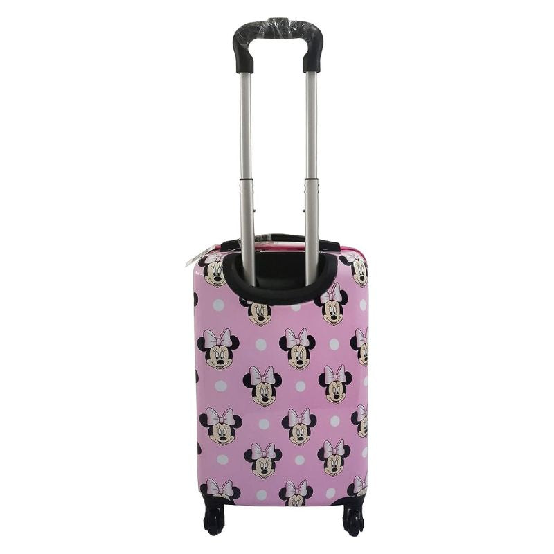 Fast Forward Minnie Mouse 20 Inches Kids Luggage Hardside Tween Spinner Carry-On Rolling Suitcase for Kids