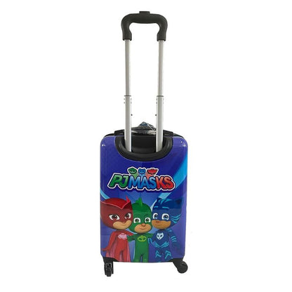Fast Forward PJ Mask Suitcase for Kids, Kids Luggage for Toddlers, 20 Inch Hard-Sided Tween Spinner Suitcase, PJ Masks Kids Carry-On Luggage with Wheels