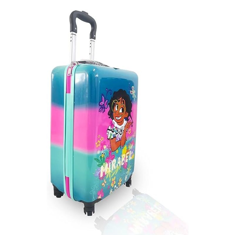 Fast Forward Encanto Luggage, Kid Suitcases for Toddlers, 20 Inch Hard-Sided Tween Spinner Luggage for Girls, Kids Carry-On Luggage with Wheels