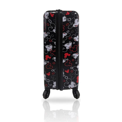 Fast Forward Mickey Mouse Luggage, Kid Suitcases for Toddlers, 20 Inch Hard-Sided Tween Spinner Luggage for Boy, Kids Carry-On Luggage with Wheels