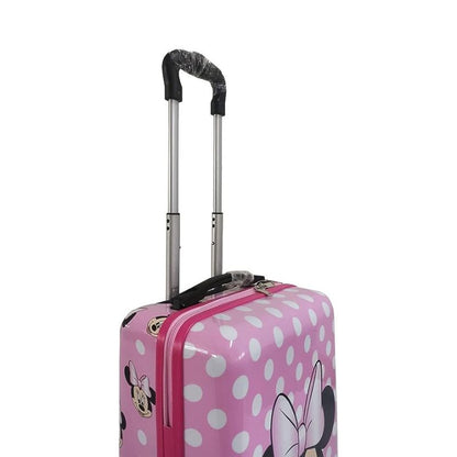 Fast Forward Minnie Mouse 20 Inches Kids Luggage Hardside Tween Spinner Carry-On Rolling Suitcase for Kids