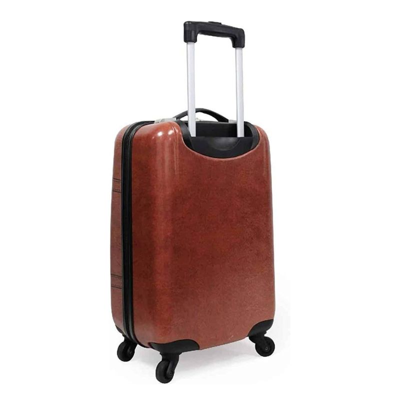 Harry Potter Luggage 21 Inch Hogwarts Express Hard-Sided Suitcase Rolling Luggage Carry-On Tween Spinner Travel Trolley for kids - Brown