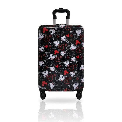 Fast Forward Mickey Mouse Luggage, Kid Suitcases for Toddlers, 20 Inch Hard-Sided Tween Spinner Luggage for Boy, Kids Carry-On Luggage with Wheels