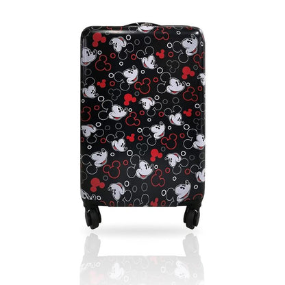 Fast Forward Mickey Mouse Luggage, Kid Suitcases for Toddlers, 20 Inch Hard-Sided Tween Spinner Luggage for Boy, Kids Carry-On Luggage with Wheels
