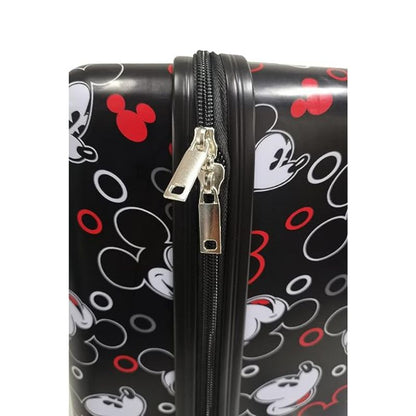 Fast Forward Mickey Mouse Luggage, Kid Suitcases for Toddlers, 20 Inch Hard-Sided Tween Spinner Luggage for Boy, Kids Carry-On Luggage with Wheels