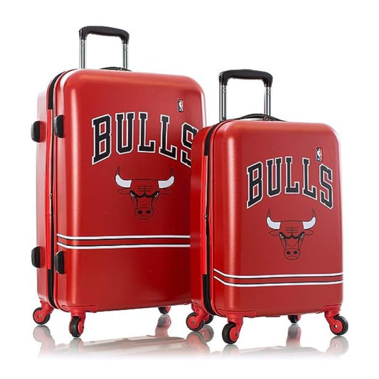 HEYS AMERICA National Basketball Association Officially Licensed Wheeled Luggage Chicago Bulls 21", 26"