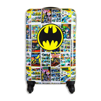 Batman 20 Inches Hard-Sided Tween Spinner Carry-On Luggage for Kids-Multicolor